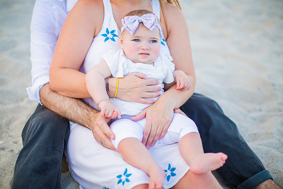 Family Beach Portrait Photography on Pleasure Island, NC:  Carolina Beach, Kure Beach, Fort Fisher