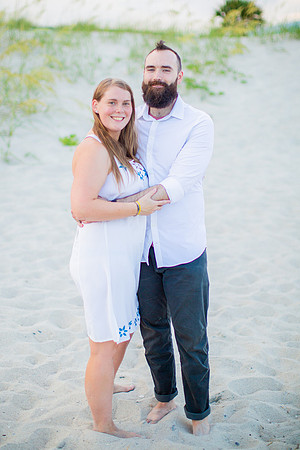 Family Beach Portrait Photography on Pleasure Island, NC:  Carolina Beach, Kure Beach, Fort Fisher