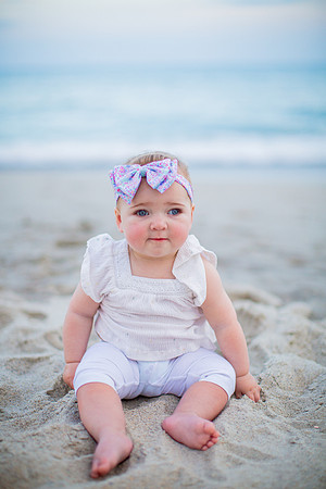 Family Beach Portrait Photography on Pleasure Island, NC:  Carolina Beach, Kure Beach, Fort Fisher