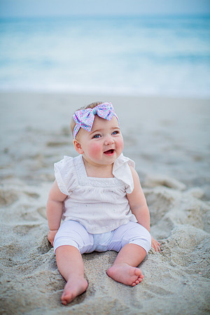 Family Beach Portrait Photography on Pleasure Island, NC:  Carolina Beach, Kure Beach, Fort Fisher