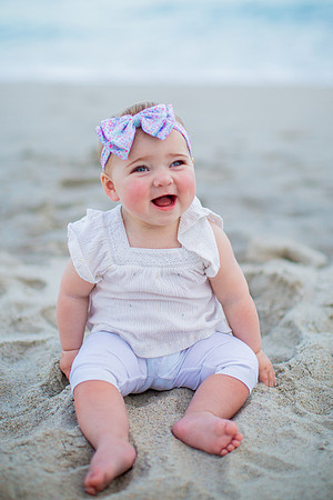Family Beach Portrait Photography on Pleasure Island, NC:  Carolina Beach, Kure Beach, Fort Fisher