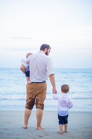 Family Beach Portrait Photography on Pleasure Island, NC:  Carolina Beach, Kure Beach, Fort Fisher