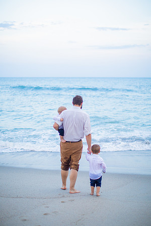 Family Beach Portrait Photography on Pleasure Island, NC:  Carolina Beach, Kure Beach, Fort Fisher