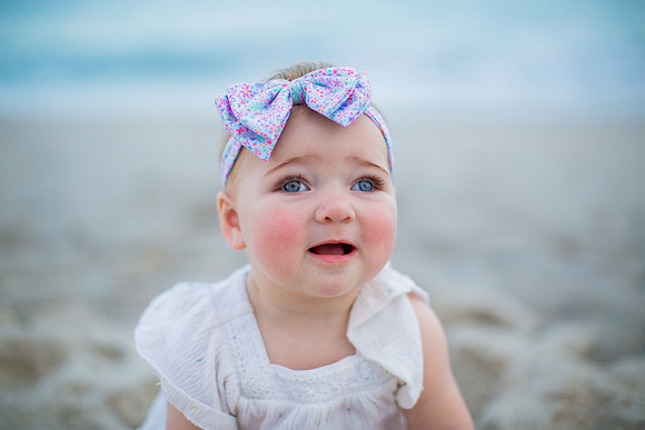 Family Beach Portrait Photography on Pleasure Island, NC:  Carolina Beach, Kure Beach, Fort Fisher