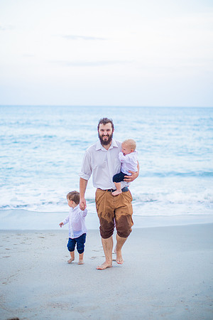 Family Beach Portrait Photography on Pleasure Island, NC:  Carolina Beach, Kure Beach, Fort Fisher