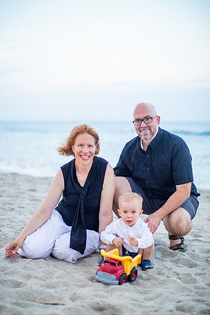 Family Beach Portrait Photography on Pleasure Island, NC:  Carolina Beach, Kure Beach, Fort Fisher