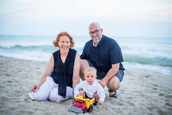 Family Beach Portrait Photography on Pleasure Island, NC:  Carolina Beach, Kure Beach, Fort Fisher