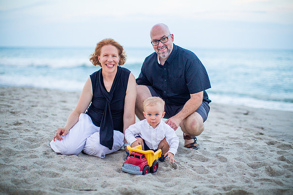 Family Beach Portrait Photography on Pleasure Island, NC:  Carolina Beach, Kure Beach, Fort Fisher