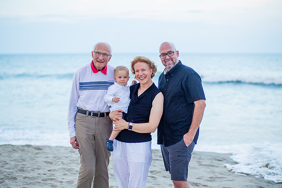 Family Beach Portrait Photography on Pleasure Island, NC:  Carolina Beach, Kure Beach, Fort Fisher