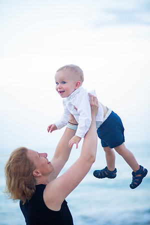 Family Beach Portrait Photography on Pleasure Island, NC:  Carolina Beach, Kure Beach, Fort Fisher