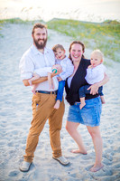 Family Beach Portrait Photography on Pleasure Island, NC:  Carolina Beach, Kure Beach, Fort Fisher