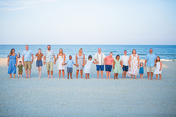 Family Beach Portrait Photography on Pleasure Island, NC:  Carolina Beach, Kure Beach, Fort Fisher