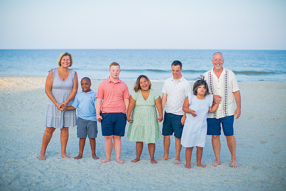 Family Beach Portrait Photography on Pleasure Island, NC:  Carolina Beach, Kure Beach, Fort Fisher