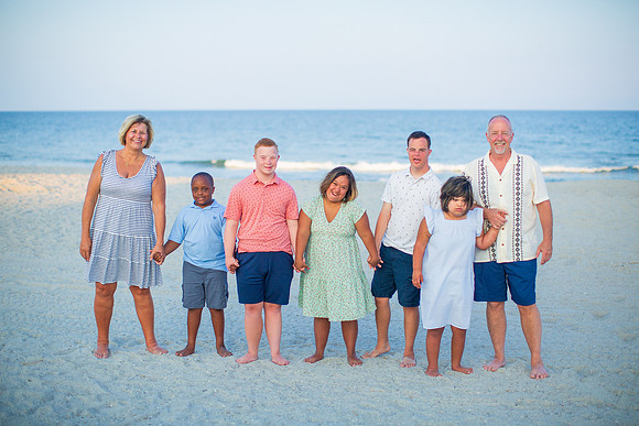 Family Beach Portrait Photography on Pleasure Island, NC:  Carolina Beach, Kure Beach, Fort Fisher