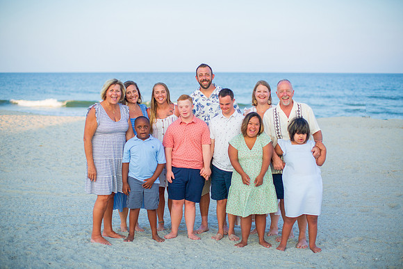 Family Beach Portrait Photography on Pleasure Island, NC:  Carolina Beach, Kure Beach, Fort Fisher