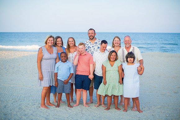 Family Beach Portrait Photography on Pleasure Island, NC:  Carolina Beach, Kure Beach, Fort Fisher