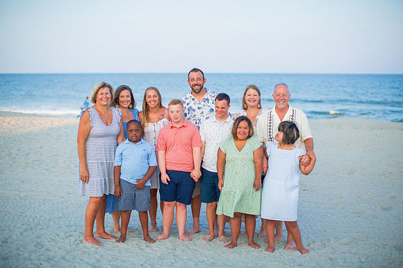 Family Beach Portrait Photography on Pleasure Island, NC:  Carolina Beach, Kure Beach, Fort Fisher