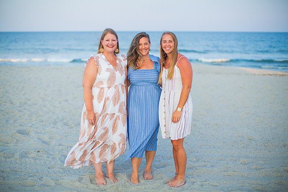 Family Beach Portrait Photography on Pleasure Island, NC:  Carolina Beach, Kure Beach, Fort Fisher