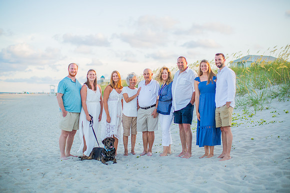 Family Beach Portrait Photography on Pleasure Island, NC:  Carolina Beach, Kure Beach, Fort Fisher