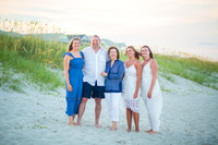 Family Beach Portrait Photography on Pleasure Island, NC:  Carolina Beach, Kure Beach, Fort Fisher