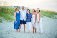 Family Beach Portrait Photography on Pleasure Island, NC:  Carolina Beach, Kure Beach, Fort Fisher