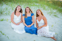 Family Beach Portrait Photography on Pleasure Island, NC:  Carolina Beach, Kure Beach, Fort Fisher