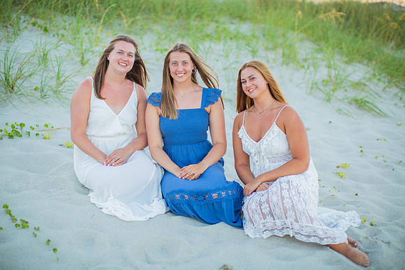 Family Beach Portrait Photography on Pleasure Island, NC:  Carolina Beach, Kure Beach, Fort Fisher