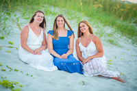 Family Beach Portrait Photography on Pleasure Island, NC:  Carolina Beach, Kure Beach, Fort Fisher