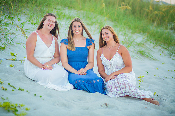 Family Beach Portrait Photography on Pleasure Island, NC:  Carolina Beach, Kure Beach, Fort Fisher