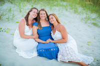 Family Beach Portrait Photography on Pleasure Island, NC:  Carolina Beach, Kure Beach, Fort Fisher