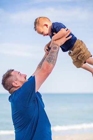 Family Beach Portrait Photography on Pleasure Island, NC:  Carolina Beach, Kure Beach, Fort Fisher
