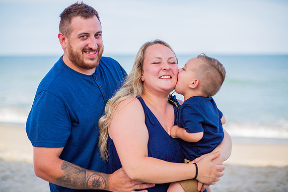 Family Beach Portrait Photography on Pleasure Island, NC:  Carolina Beach, Kure Beach, Fort Fisher