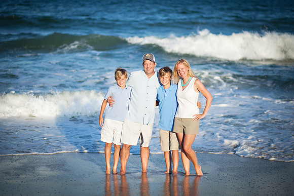 Family Beach Portrait Photography