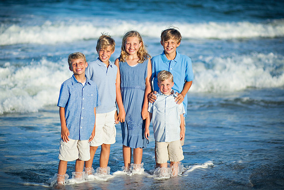 Family Beach Portrait Photography