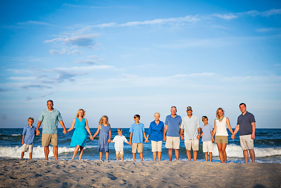 Family Beach Portrait Photography
