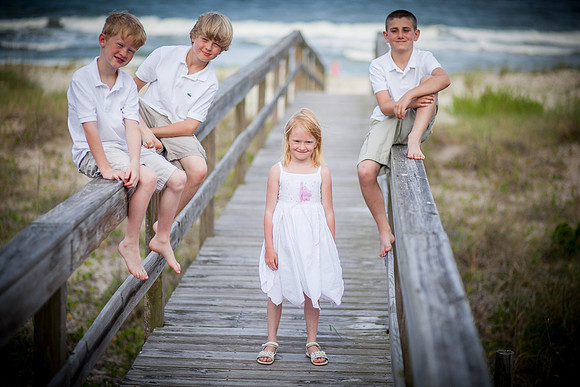 Family Beach Portrait Photography