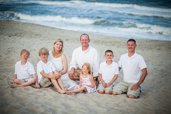 Family Beach Portrait Photography