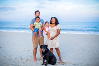 Family Beach Portrait Photography on Pleasure Island, NC:  Carolina Beach, Kure Beach, Fort Fisher