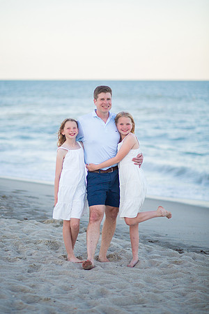 Family Beach Portrait Photography on Pleasure Island, NC:  Carolina Beach, Kure Beach, Fort Fisher