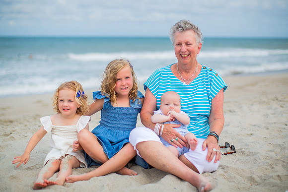 Family Beach Portrait Photography on Pleasure Island, NC:  Carolina Beach, Kure Beach, Fort Fisher