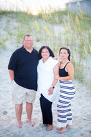 Family Beach Portrait Photography on Pleasure Island, NC:  Carolina Beach, Kure Beach, Fort Fisher