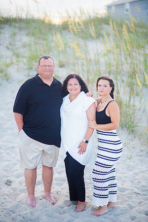 Family Beach Portrait Photography on Pleasure Island, NC:  Carolina Beach, Kure Beach, Fort Fisher