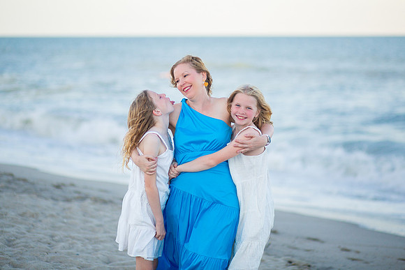 Family Beach Portrait Photography on Pleasure Island, NC:  Carolina Beach, Kure Beach, Fort Fisher