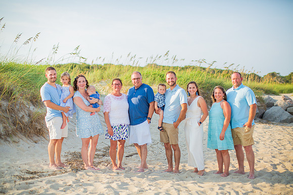 Family Beach Portrait Photography on Pleasure Island, NC:  Carolina Beach, Kure Beach, Fort Fisher