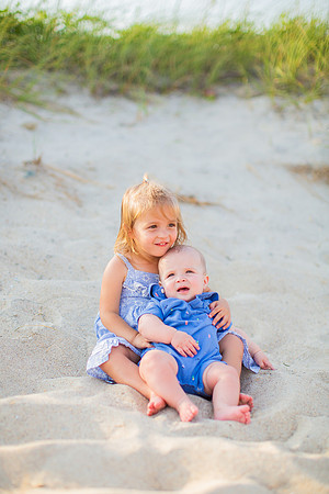 Family Beach Portrait Photography on Pleasure Island, NC:  Carolina Beach, Kure Beach, Fort Fisher