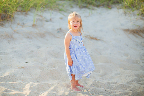 Family Beach Portrait Photography on Pleasure Island, NC:  Carolina Beach, Kure Beach, Fort Fisher