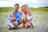 Family Beach Portrait Photography on Pleasure Island, NC:  Carolina Beach, Kure Beach, Fort Fisher