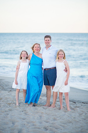 Family Beach Portrait Photography on Pleasure Island, NC:  Carolina Beach, Kure Beach, Fort Fisher