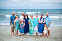 Family Beach Portrait Photography on Pleasure Island, NC:  Carolina Beach, Kure Beach, Fort Fisher