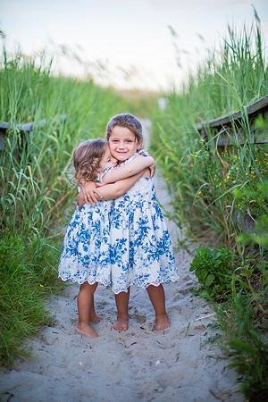 Family Beach Portrait Photography on Pleasure Island, NC:  Carolina Beach, Kure Beach, Fort Fisher